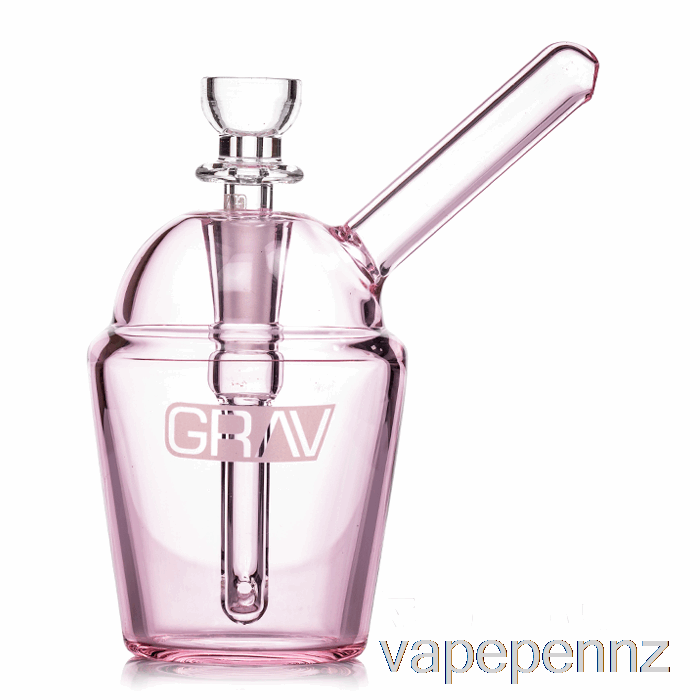 GRAV Slush Cup Pocket Bubbler Pink VAPE NZ